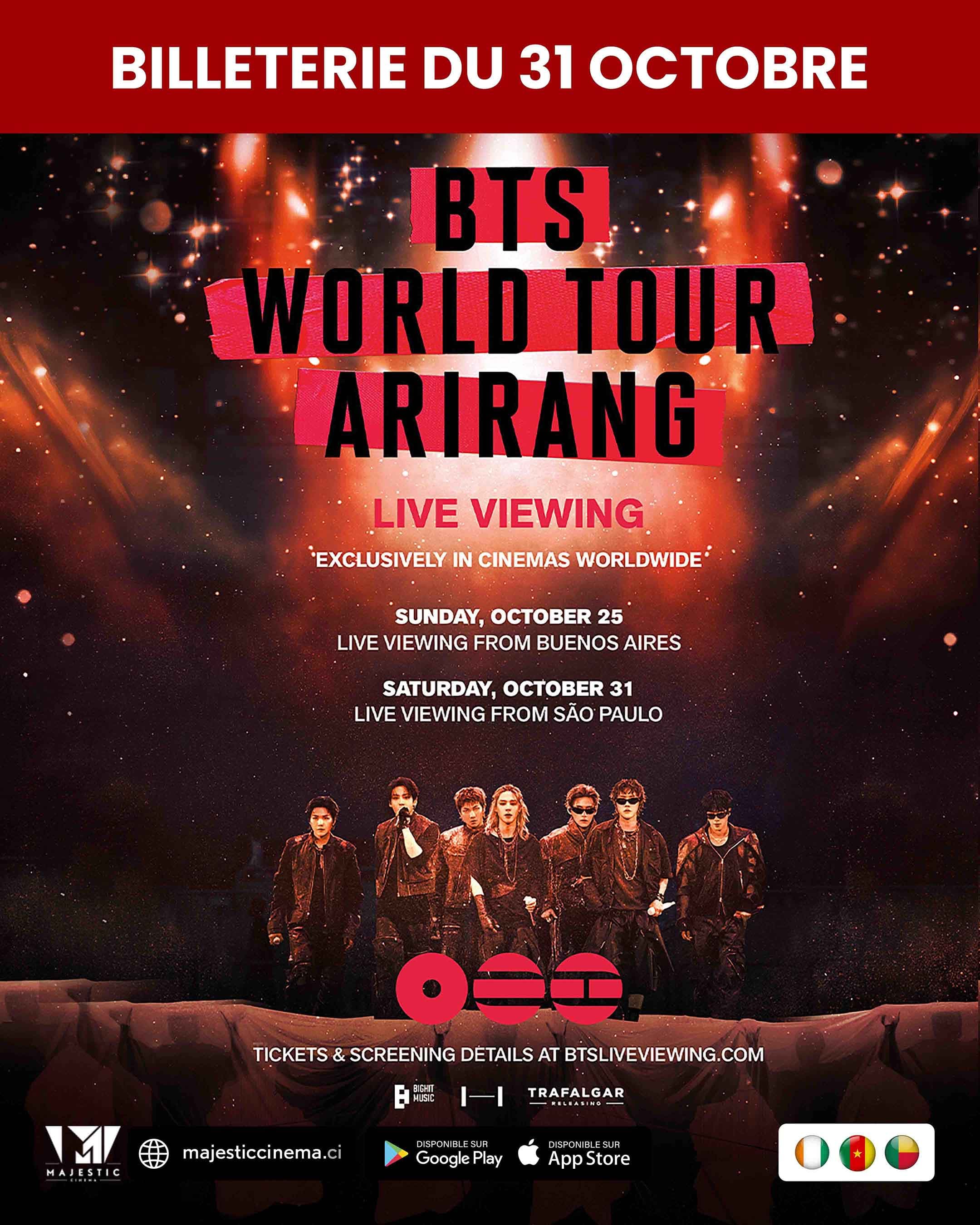 Bts World Tour Arirang In Sao Paulo Live Viewing